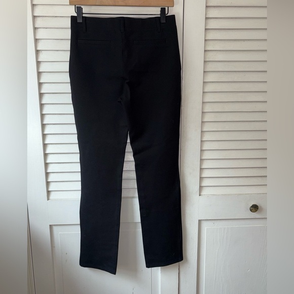 NWT Quince Ultra Stretch Ponte Straight Leg Pant Black size Small Petite - Picture 3 of 5